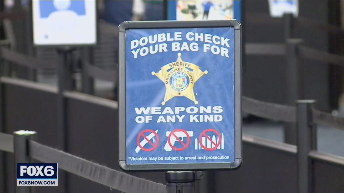 Firearm stops at Milwaukee airport checkpoints increase